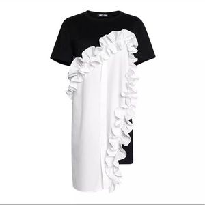 Black & White T-shirt dress